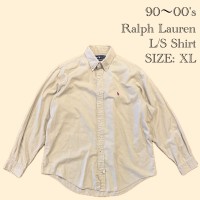 90〜00's POLO Ralph Lauren S/S Shirt - XL | Vintage.City 古着屋、古着コーデ情報を発信