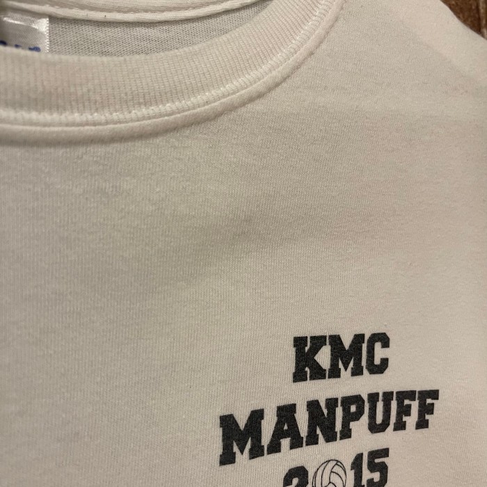 GILDAN KMC MANPUFF バレーボール ナンバリング Tシャツ 白T | Vintage.City 古着屋、古着コーデ情報を発信