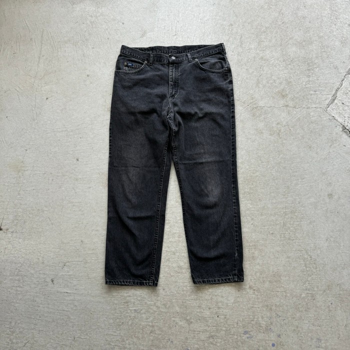 90s LEE black denim pants | Vintage.City 빈티지숍, 빈티지 코디 정보