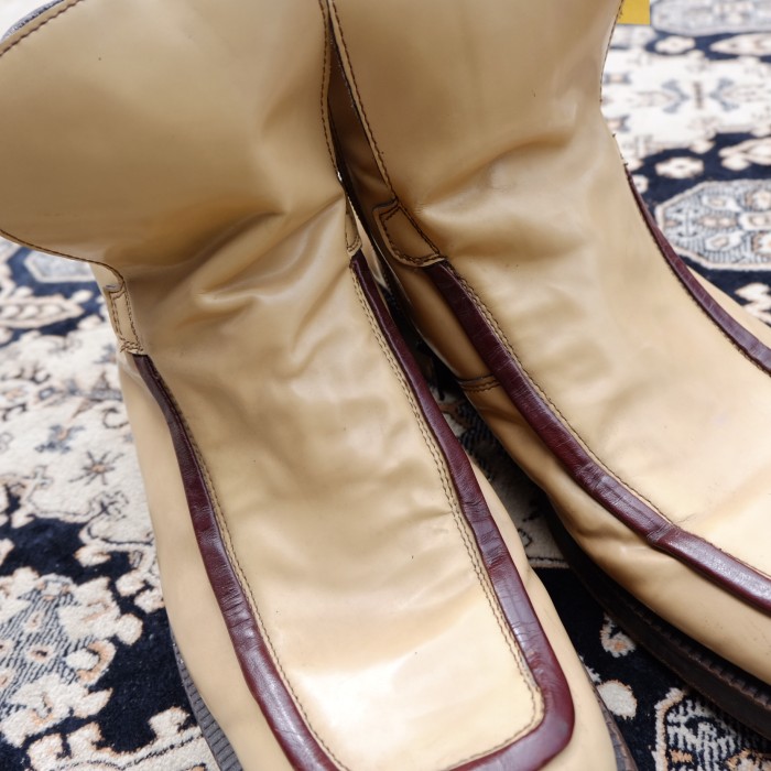 hudson sidezip　leather　boots　Italy | Vintage.City 빈티지숍, 빈티지 코디 정보