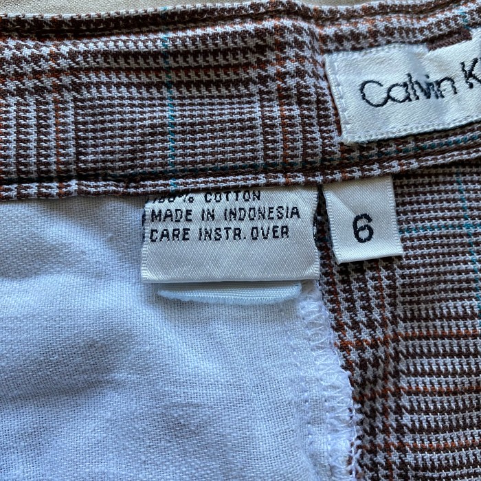 90's / 《Calvin Klein Sport》glen check pants カルバンクライン チェックパンツ | Vintage.City 古着屋、古着コーデ情報を発信