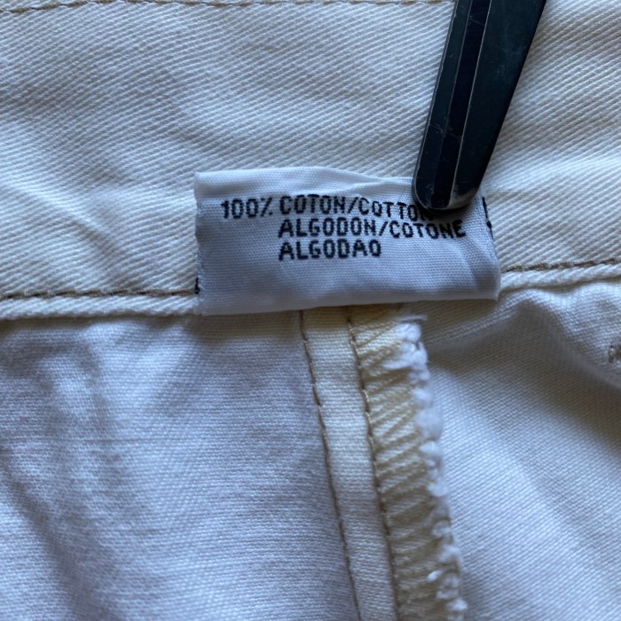 90's / Euro white cotton pants コットンパンツ | Vintage.City 古着屋、古着コーデ情報を発信