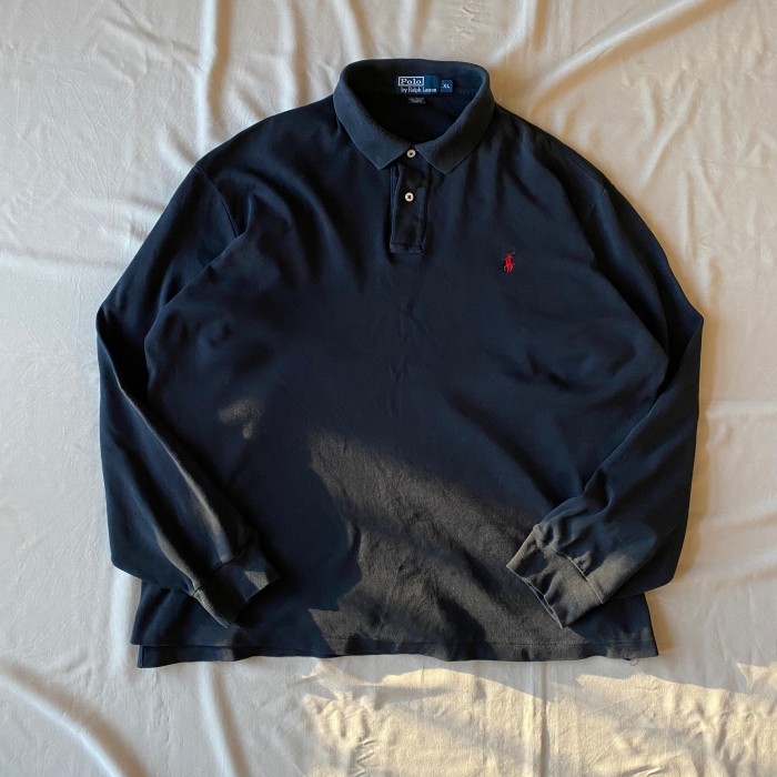 90's / 《Ralph Lauren》sweat polo shirt ラルフローレン スウェット ポロシャツ | Vintage.City 古着屋、古着コーデ情報を発信