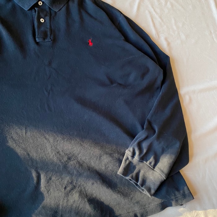 90's / 《Ralph Lauren》sweat polo shirt ラルフローレン スウェット ポロシャツ | Vintage.City 빈티지숍, 빈티지 코디 정보