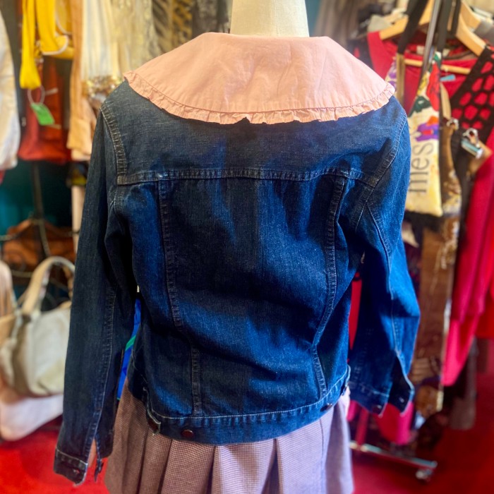 大きな丸襟のシャツブラウス ピンク | Vintage.City 古着屋、古着コーデ情報を発信