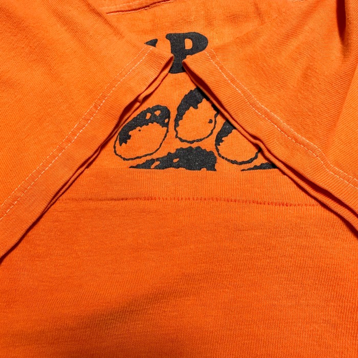 70’s~　USA製　チャンピオン　3段　プリントtシャツ　オレンジ | Vintage.City 古着屋、古着コーデ情報を発信