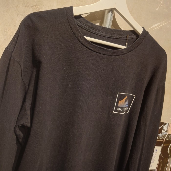 クイックシルバー　ロングTシャツ　Lサイズ　ブラック　コットン　メキシコ　2781 | Vintage.City 빈티지숍, 빈티지 코디 정보
