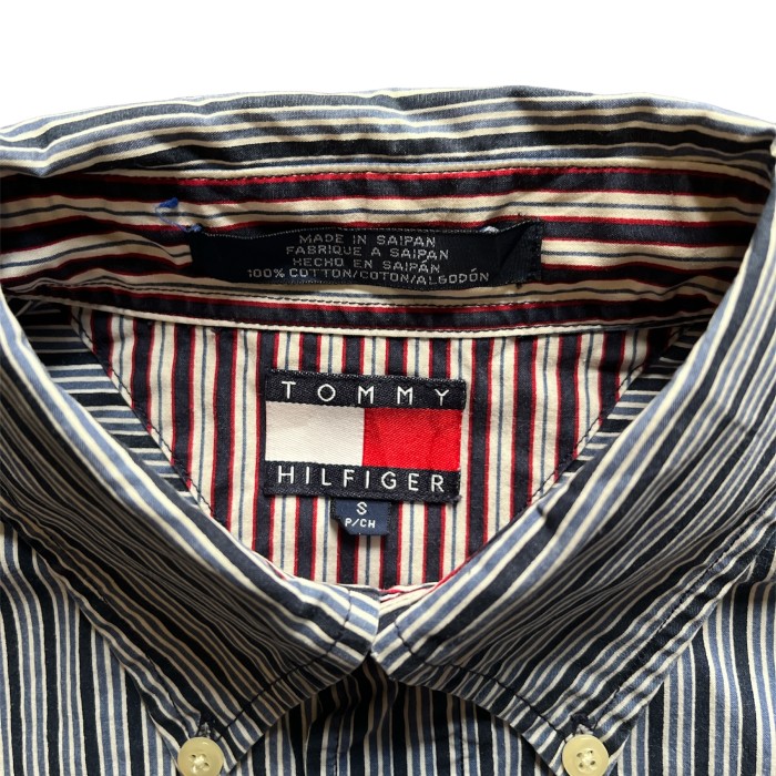 US古着　TOMMY HILFIGER ボタンダウンシャツ | Vintage.City 古着屋、古着コーデ情報を発信