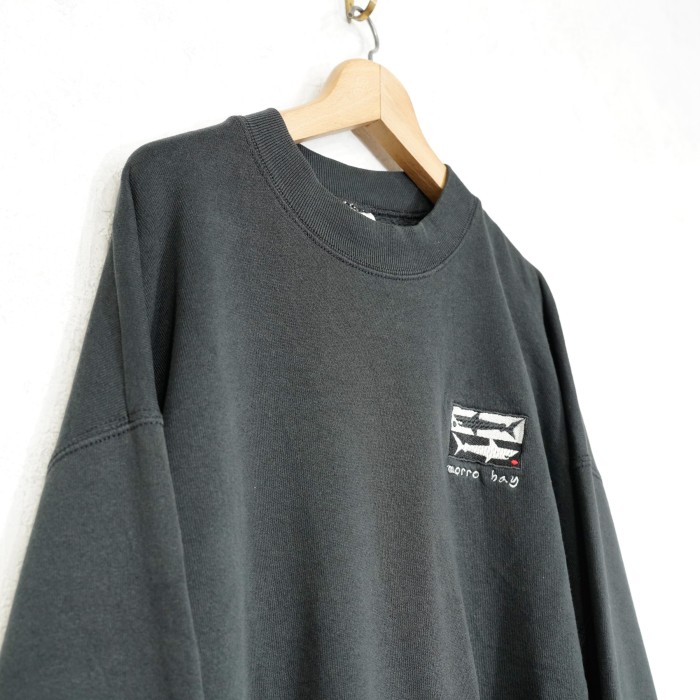 USA VNTAGE SHARK EMBROIDERY DESIGN SWEAT SHIRT/アメリカ古着サメ刺繍デザインスウェット | Vintage.City 古着屋、古着コーデ情報を発信