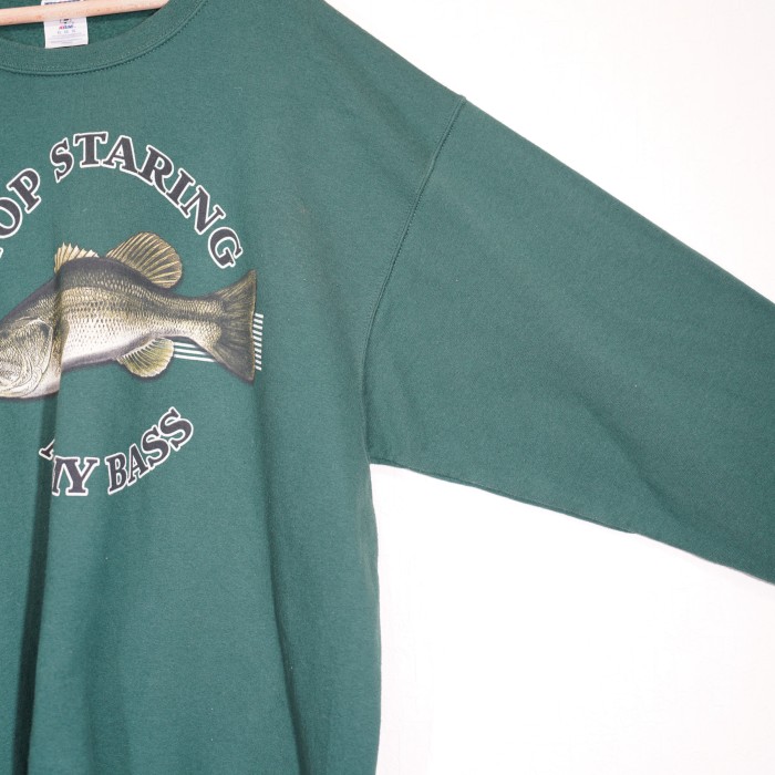 USA VINTAGE JERZEES FISH PRINT DESIGN SWEAT SHIRT/アメリカ古着お魚プリントデザインスウェット | Vintage.City Vintage Shops, Vintage Fashion Trends