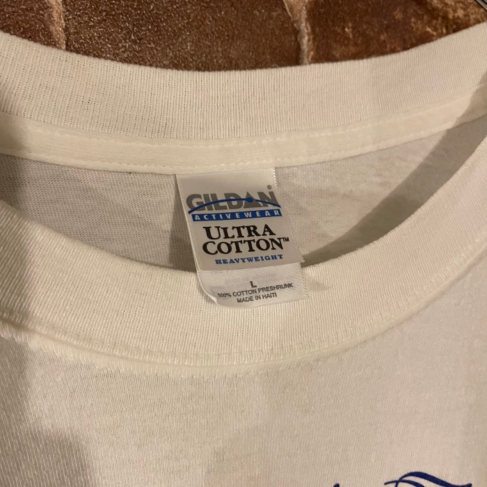 GILDAN CHAMPIONS ON ICE ヘビーウエイト Tシャツ 白T | Vintage.City 古着屋、古着コーデ情報を発信