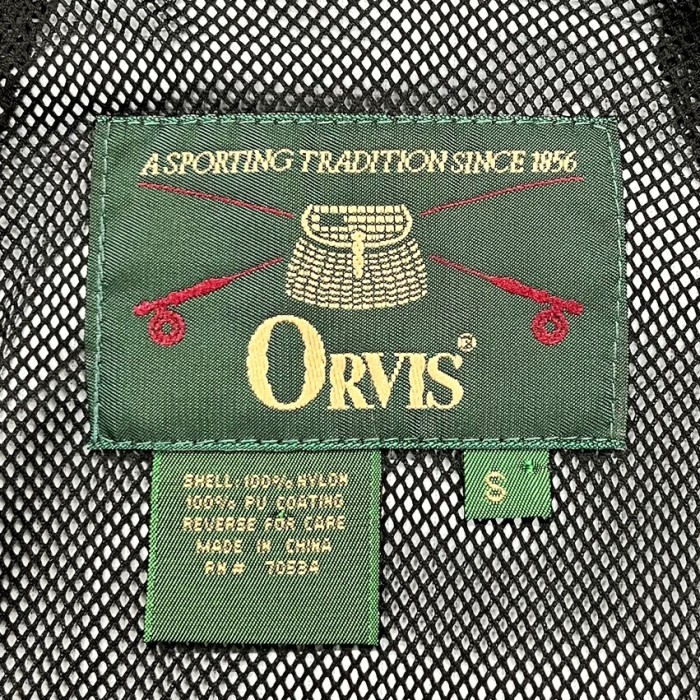 90'S ORVIS リップストップナイロン フィッシングジャケット ダークグリーン (VINTAGE) | Vintage.City 古着屋、古着コーデ情報を発信