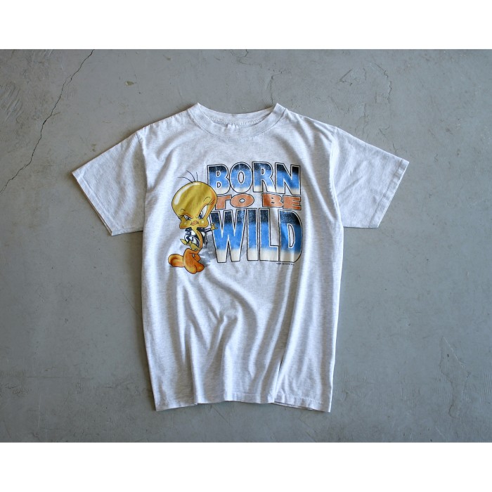 1990s Tweety Bird ©︎Warner Bros. Print Tshirt Made in USA | Vintage.City 빈티지숍, 빈티지 코디 정보