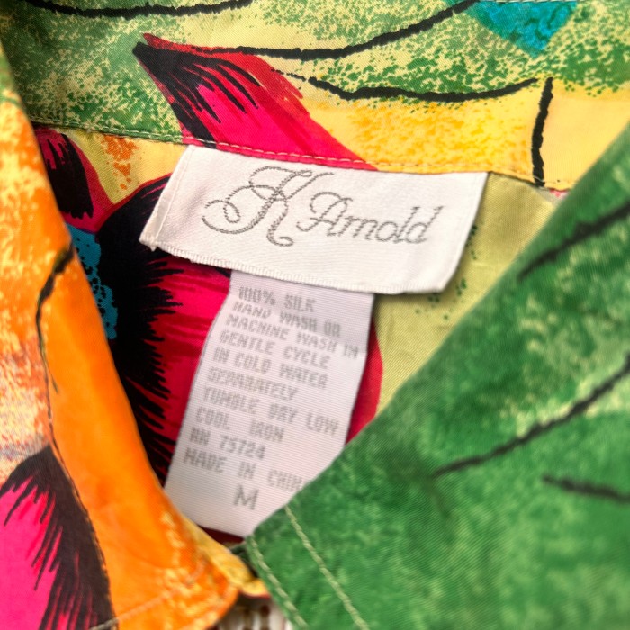 K Amold  シルクシャツ | Vintage.City 古着屋、古着コーデ情報を発信