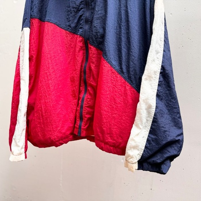 1990年代/NIKE ナイキ/ナイロンシェルジャケット 背面ビッグスウォッシュ刺繍/Lサイズ/2024638 | Vintage.City 빈티지숍, 빈티지 코디 정보