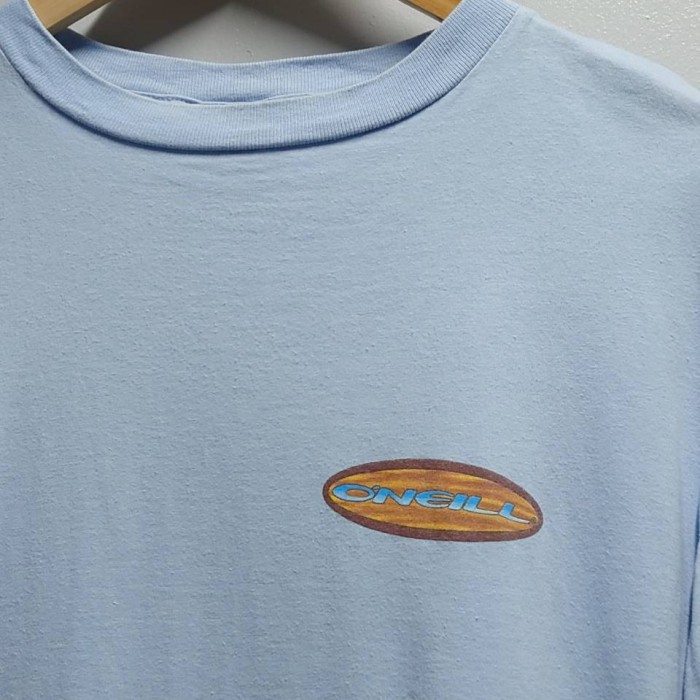 90’s ONEILL USA製 両面プリント Tシャツ サックスブルー M 半袖 | Vintage.City 빈티지숍, 빈티지 코디 정보