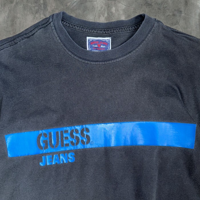 GUESS JEANS ラバープリントtシャツ | Vintage.City 古着屋、古着コーデ情報を発信