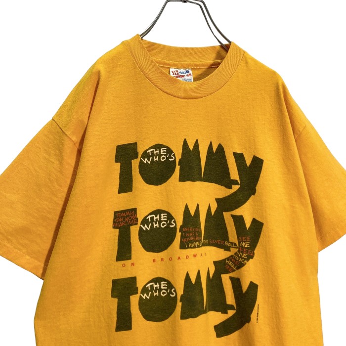 1992 THE WHO "TOMMY On Broadway" band movie T-SHIRT | Vintage.City 古着屋、古着コーデ情報を発信