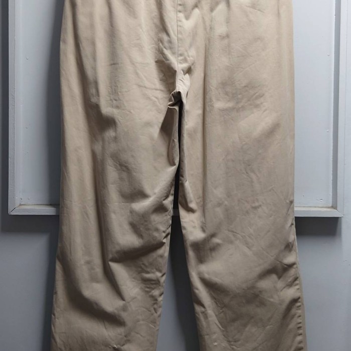 90’s Polo Ralph Lauren “ANDREW PANT” ツータック チノ パンツ ベージュ W38 L34 ラルフローレン | Vintage.City 古着屋、古着コーデ情報を発信
