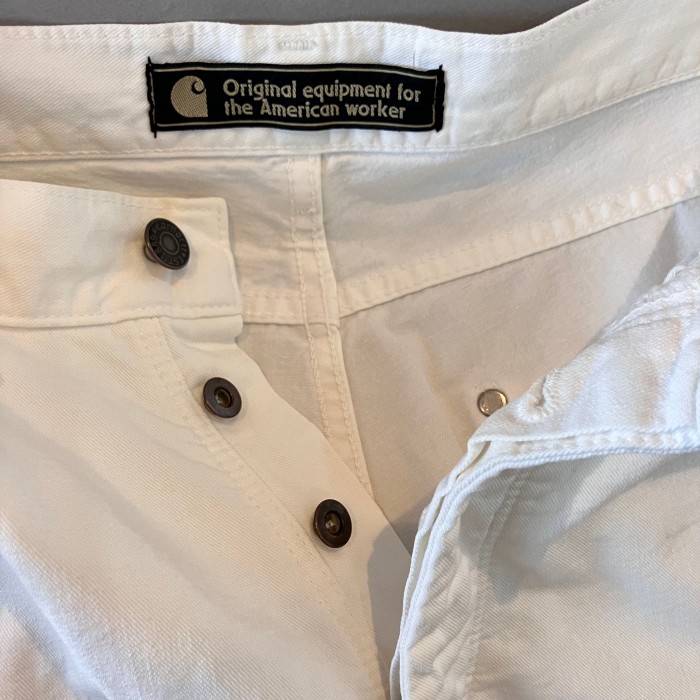 carhartt カーハート ワイドチノショーツ ハーフパンツ  ショートパンツ 短パン 白 ホワイト メンズ W30 | Vintage.City 古着屋、古着コーデ情報を発信