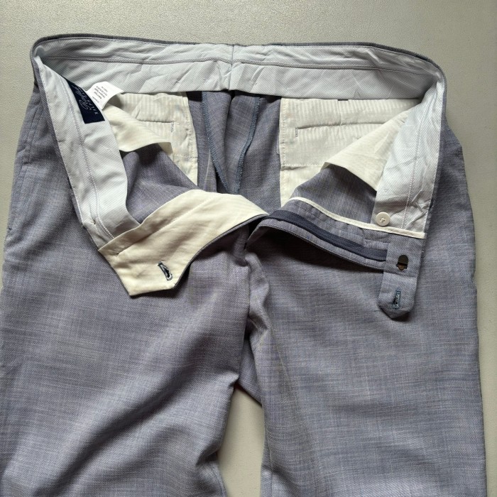 Ralph Ralph Lauren no-tuck slacks “34×30” ラルフラルフローレン ノータックスラックス カスリ | Vintage.City 빈티지숍, 빈티지 코디 정보