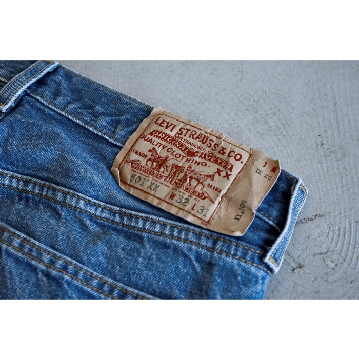 “Levi's 501xx” Vintage Blue Jeans | Vintage.City 빈티지숍, 빈티지 코디 정보