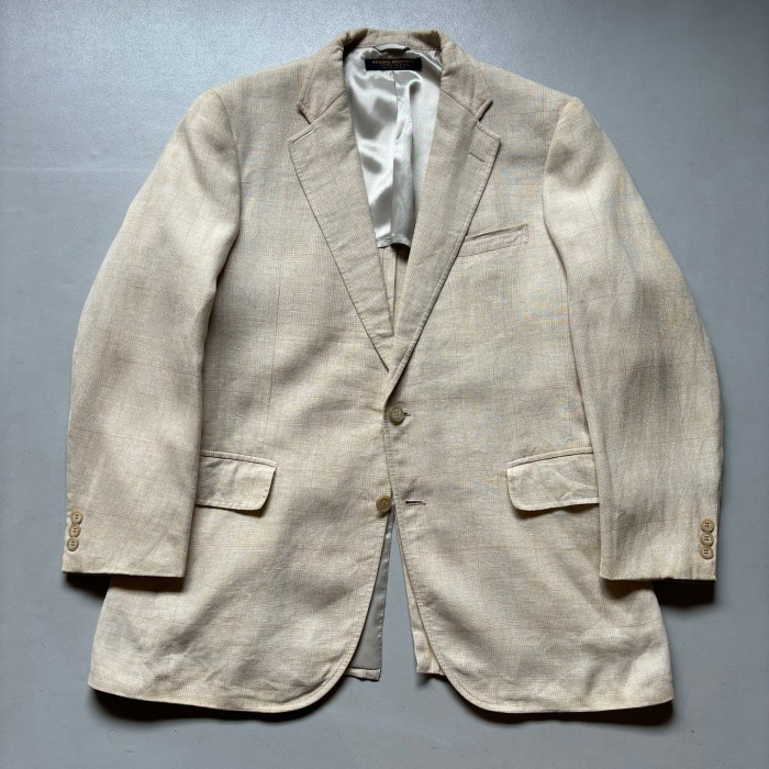 80s Brooks Brothers linen set up 80年代 ブルックスブラザーズ リネンセットアップ | Vintage.City 古着屋、古着コーデ情報を発信