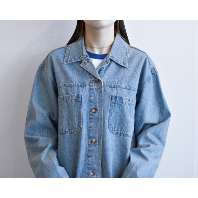 Vintage Denim Coverall Jacket | Vintage.City 古着屋、古着コーデ情報を発信