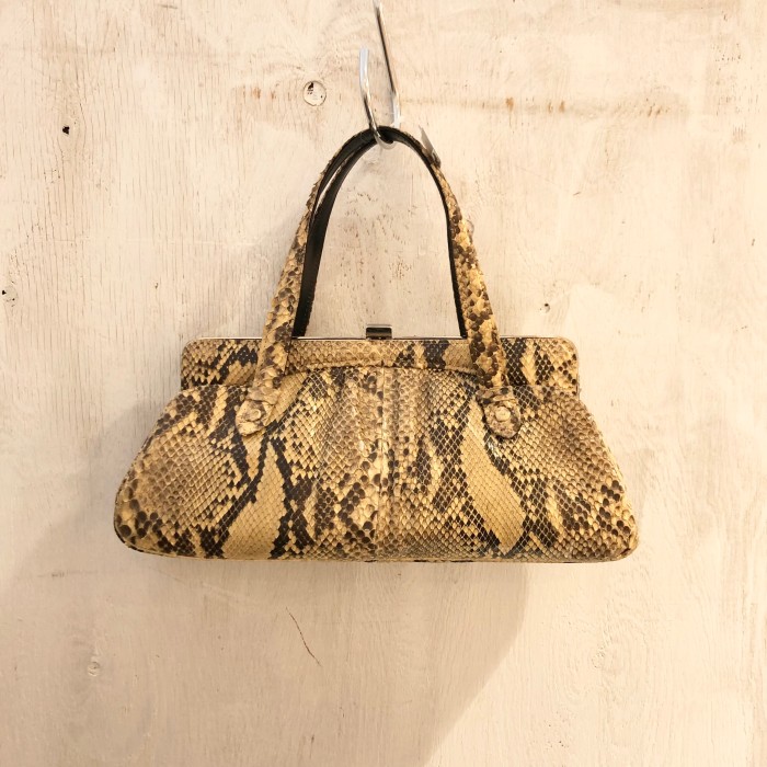 vintage python handbag | Vintage.City 古着屋、古着コーデ情報を発信