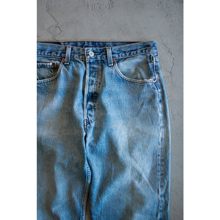 1990s “Levi's 501xx” Vintage Light Blue Jeans Made in USA | Vintage.City 빈티지숍, 빈티지 코디 정보