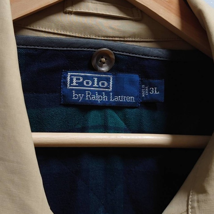 Polo Ralph Lauren ライナー付き ボンディング ステンカラーコート ベージュ 3L ラルフローレン | Vintage.City 古着屋、古着コーデ情報を発信