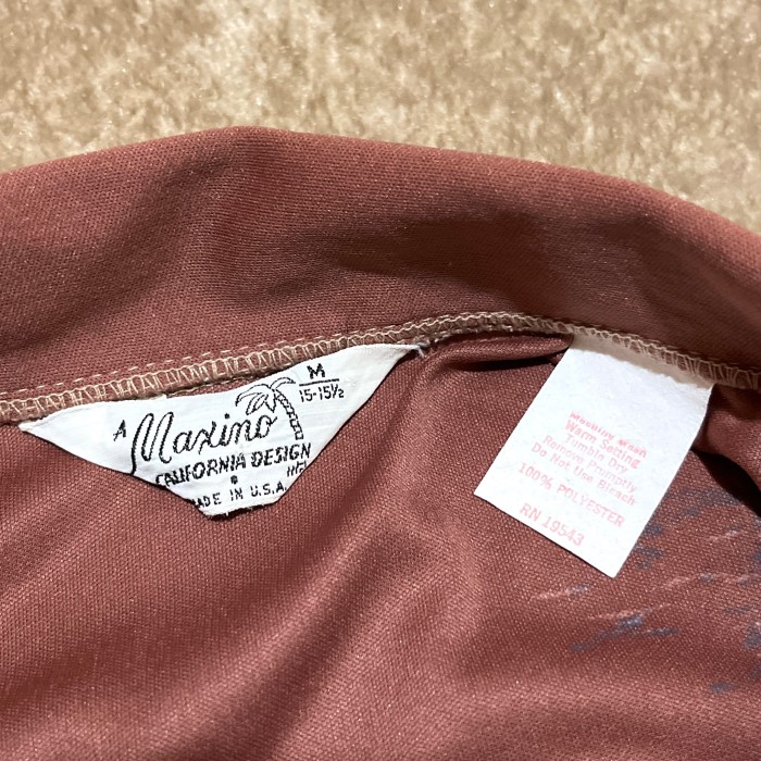 70’s Maxino ポリエステル シャツ | Vintage.City 古着屋、古着コーデ情報を発信
