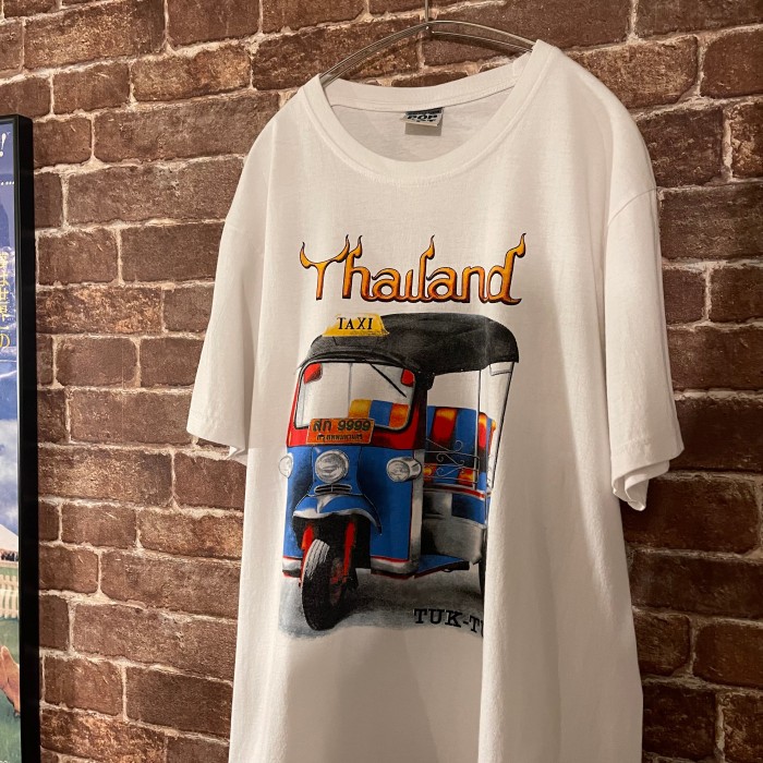POP ART Thailand “TUK-TUK” プリント Tシャツ 白T | Vintage.City Vintage Shops, Vintage Fashion Trends