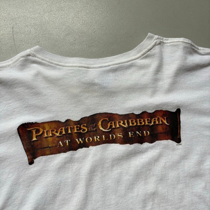pirates of the Caribbean: at world’s end T-shirt “size XL” パイレーツオブカリビアン ワールドエンド ディズニー Tシャツ | Vintage.City 빈티지숍, 빈티지 코디 정보