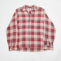 50-60's Open Collar Rayon Shirt | Vintage.City 빈티지숍, 빈티지 코디 정보