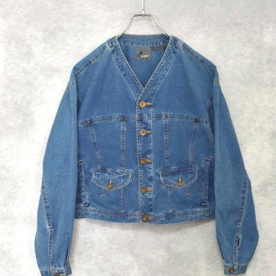 90s indigo cotton shirts jacket | Vintage.City 古着屋、古着コーデ情報を発信
