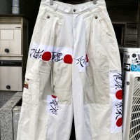 【"CUSTOM" 日の丸 再構築 design wide pants A】 | Vintage.City 古着屋、古着コーデ情報を発信