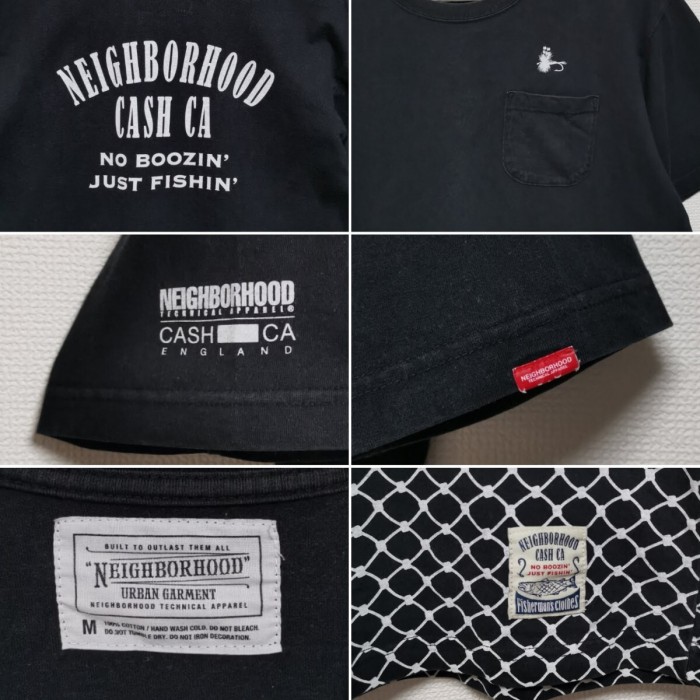 M ネイバーフッド NEIGHBORHOOD CASHCA Tシャツ カシュカ | Vintage.City 빈티지숍, 빈티지 코디 정보