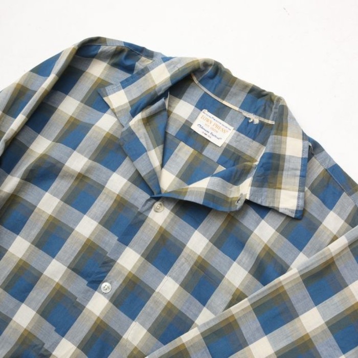 60-70's Open Collar Shirt | Vintage.City 古着屋、古着コーデ情報を発信