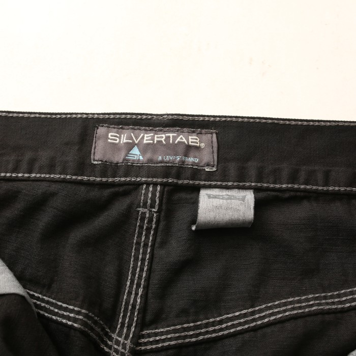 リーバイス シルバータブ ブラック ペインターデニムパンツ Levi's Silver Tab Black Painter Denim Pants# | Vintage.City 古着屋、古着コーデ情報を発信