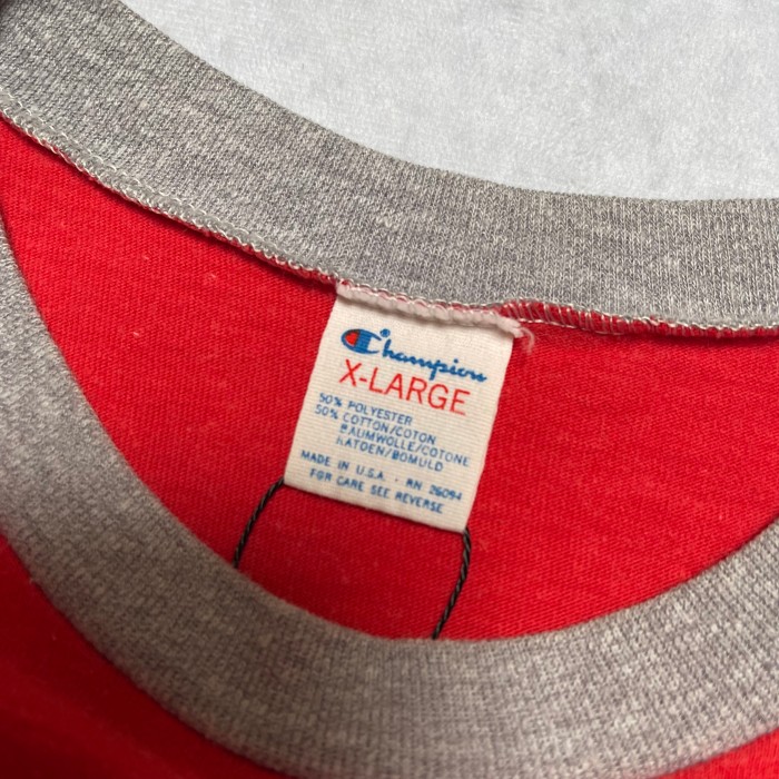 80‘s　USA製　チャンピオン　リンガーtシャツ　XL | Vintage.City 빈티지숍, 빈티지 코디 정보