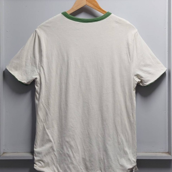00’s GAP Wフェイス リバーシブル Tシャツ グリーン×オフホワイト M 半袖 2000年代 | Vintage.City 빈티지숍, 빈티지 코디 정보