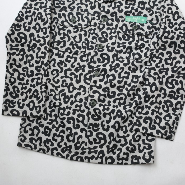 70's バクテリアカモシャツ アメーバカモ 韓国軍 ミリタリーシャツ# | Vintage.City 古着屋、古着コーデ情報を発信