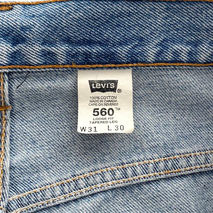 Levi's 560 denim / リーバイス カナダ製 デニム パンツ | Vintage.City 빈티지숍, 빈티지 코디 정보