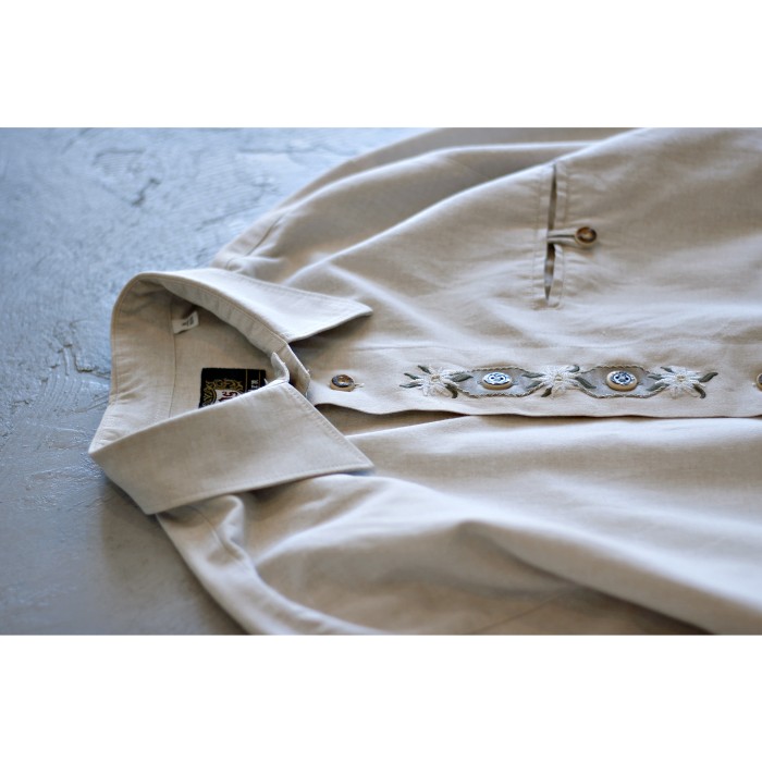 EU Vintage Embroidery Tyrol Shirt | Vintage.City 古着屋、古着コーデ情報を発信