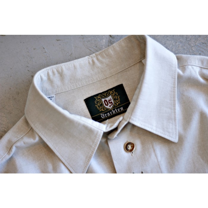 EU Vintage Embroidery Tyrol Shirt | Vintage.City 빈티지숍, 빈티지 코디 정보