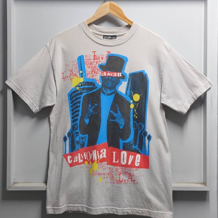 00’s TUPAC “California Love” プリント Tシャツ ブルーグレー系 M 半袖 2000年代 | Vintage.City Vintage Shops, Vintage Fashion Trends