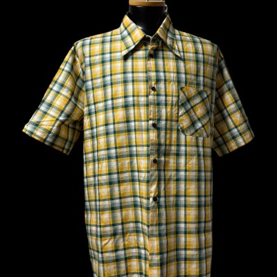 40s "No bland" madras check shirts | Vintage.City 빈티지숍, 빈티지 코디 정보