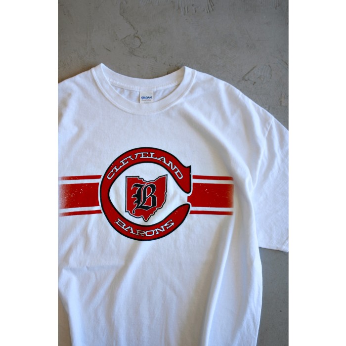 Logo Print White Tshirt | Vintage.City 빈티지숍, 빈티지 코디 정보