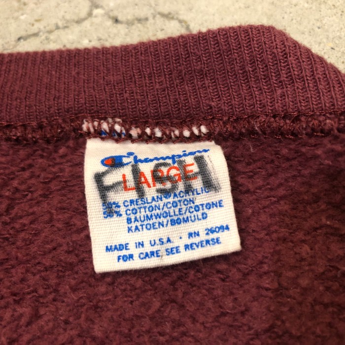 80's Champion ラグランカレッジスウェット | Vintage.City 古着屋、古着コーデ情報を発信